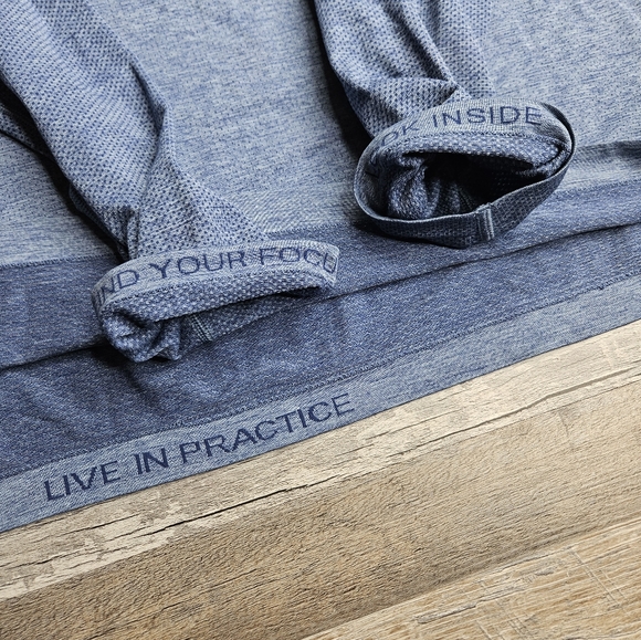 Lululemon Men's Metal Vent Tech Long Sleeve Tshirt Blue Size XL - Picture 6 of 11